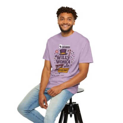 Willy Wonka Jr. Unisex Garment-Dyed T-shirt - Image 2