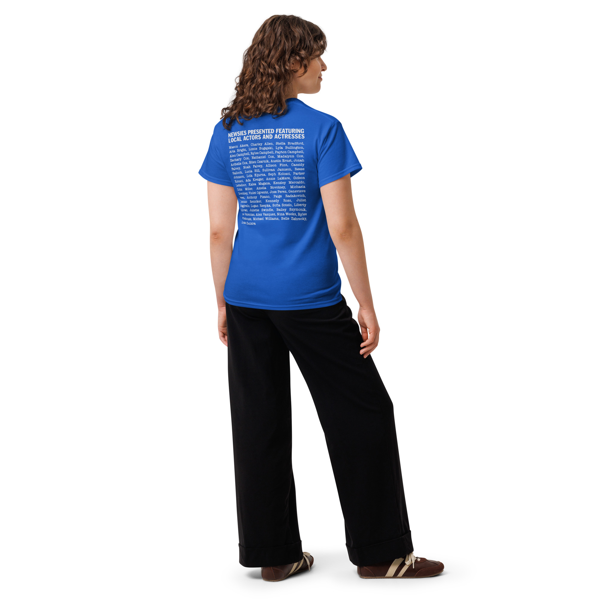 Newsies Cast T-Shirt (Adult, 2 Sided) - Image 2